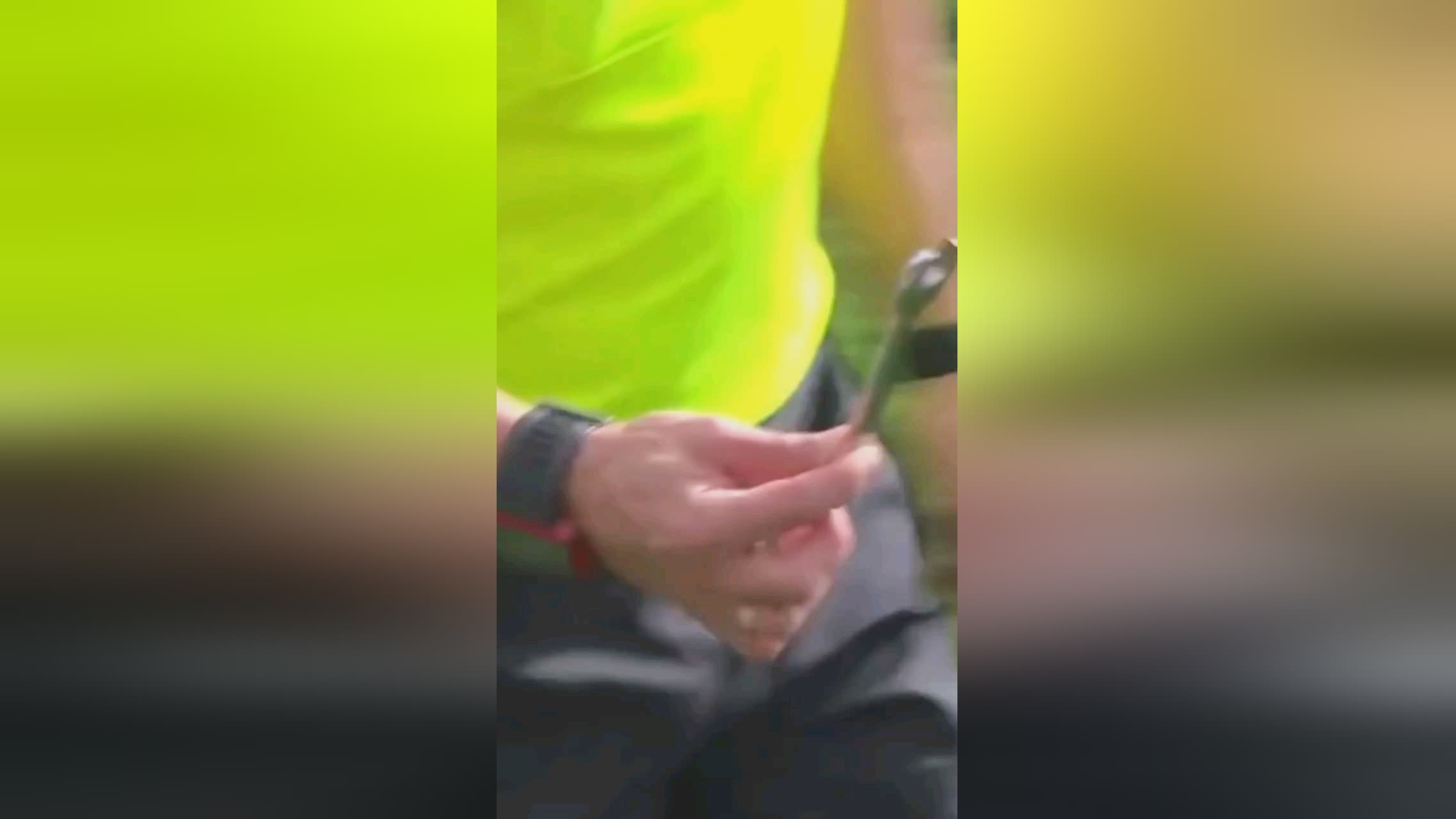 他赢得了不